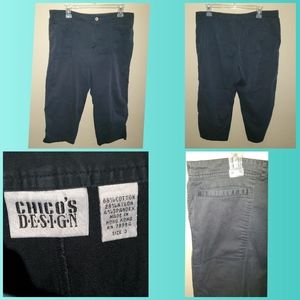 Chico's Design Black Ankle Pants